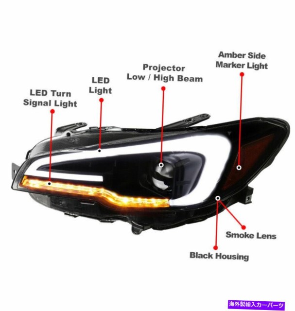 商品説明 For 15 Subaru Wrx Sti Led Black Smoke Projector Headlights W Blue Drl Signal カテゴリ Usヘッドライト 状態 新品 メーカー 車種 発送詳細 送料一律 1000円 北海道 沖縄 離島は省く 商品詳細 輸入商品の為 英語表記となります