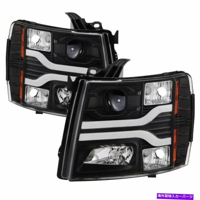 USヘッドライト Spyder Auto 5083609 DRL LEDプロジェクターのヘッドライト Spyder Auto 5083609 DRL LED Projector Headlights