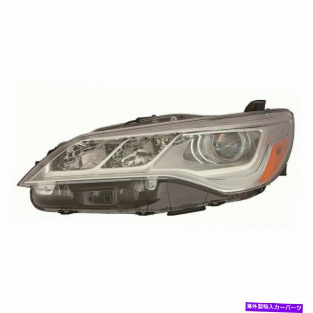 USヘッドライト トヨタカムリーヘッドライト2015-2017ドライバーサイドXSE LEDブラックTO2502229 For Toyota Camry Headlight 20