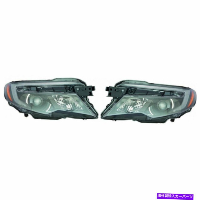 USヘッドライト Honda Pilot Headlight 2016 2017 2017 2018ペアLH＆RH側CAPA認定 For Honda Pilot Headlight 2016 2017 2018 Pa