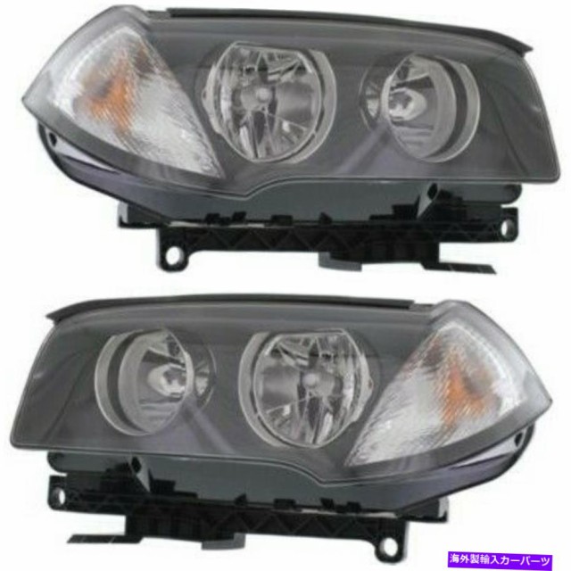 USヘッドライト Headlight 2007 2008 2009 2009 2010 BMW X3 Left＆Light Bulb 2 PC Headlight Set For 2007 2008 2009 2010 BMW