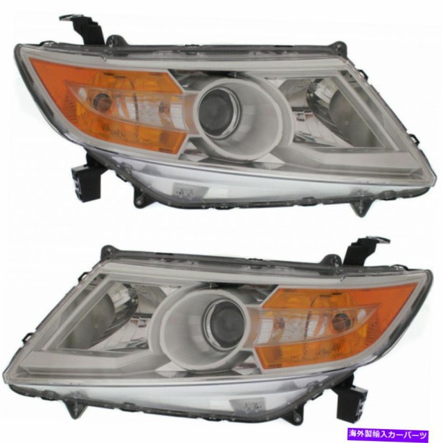 USヘッドライト Honda Odyssey Headlight 2011 2012 2013 RHとLHペア/セットHID HO2502143 For Honda Odyssey Headlight 2011 20