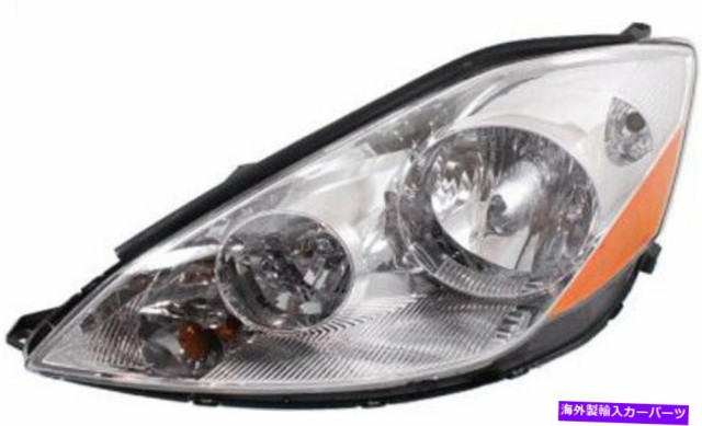 USヘッドライト 2006-2010トヨタシエナのための左運転側のヘッドライトヘッドランプ Left Driver Side Headlight Head Lamp for