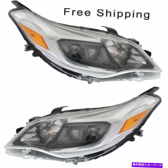 一番の Usヘッドライト ハロゲンヘッドランプアセンブリセット2ドライバと助手席側フィットトヨタアバロン Halogen Head Lamp Assembly ヘッドライト ウインカー テールランプ Sutevalle Org