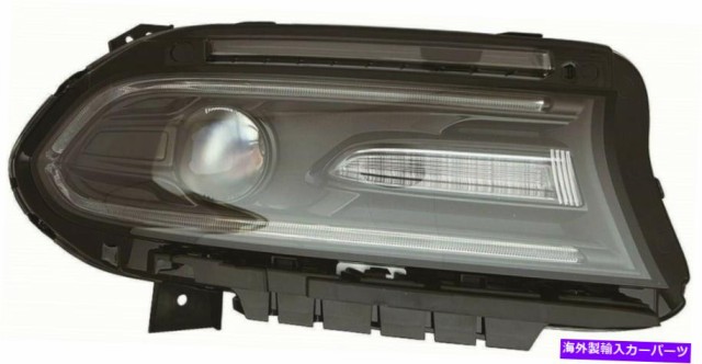 USヘッドライト 2015年2016のDodge充電器の旅客側68214396ADのためのDEPOのヘッドライトW / LED DRL Depo Headlight W/ LED DRL