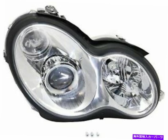 USヘッドライト メルセデスベンツC240、C320のための助手席側クリアレンズヘッドライト Passenger Side Clear Lens Headlight fo