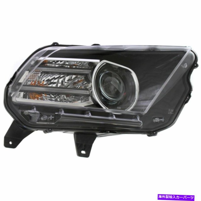 USヘッドライト 2013-2014フォードマスタング旅客サイドのヘッドライト Headlight For 2013-2014 Ford Mustang Passenger Side