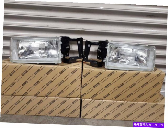 USヘッドライト TOYOTA AE86 Levin JDM Kouki Headlights Pair Pain New Greuine Toyota Ae86 Levin JDM Kouki Headlights Pair