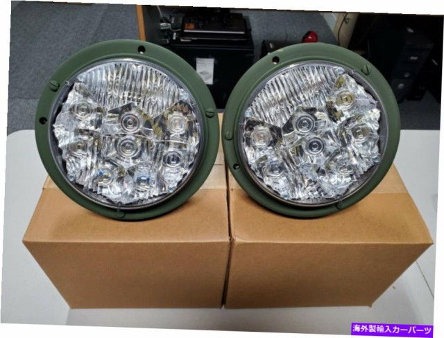 USヘッドライト HMMWV HUMVEE M998 M923軍事LEDヘッドライトトラックLITE P / N 07371 HMMWV Humvee M998 M923 Military LED Hea