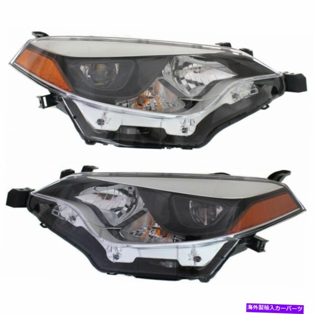 USヘッドライト トヨタカローラヘッドライト2014 2015 2015 2016 LH＆RHペア/セットLED TO2502216 For Toyota Corolla Headlight