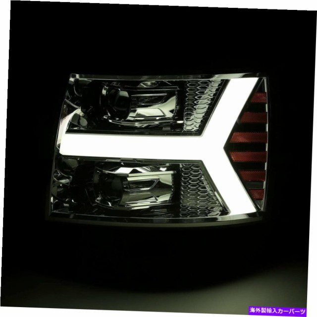 クーポン超特価 USヘッドライト 07-13 Silverado 1500 Pro-HalogenプロジェクターヘッドライトChrome 880204 AlphaRex For 07-13 Silverado 1500 クーポン超特価 USヘッドライト 07-13 Silverado 1500 Pro-HalogenプロジェクターヘッドライトChrome 880204 AlphaRex For 07-13 Silverado 1500