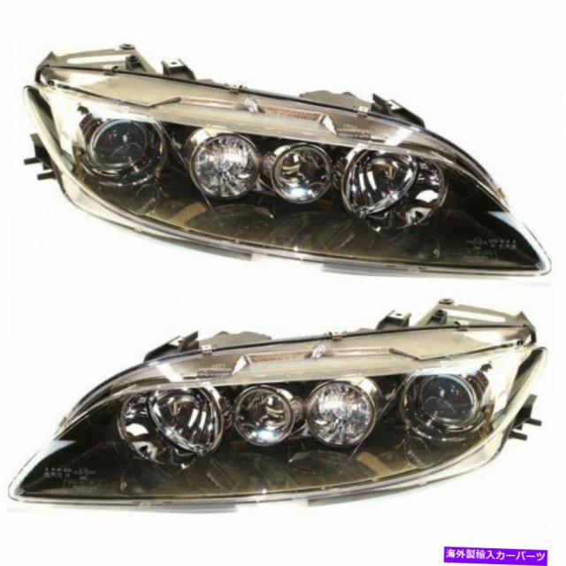 USヘッドライト Mazda 6 Headlight 2006 2007 2008 LHおよびRH対/セットハロゲン標準タイプ For Mazda 6 Headlight 2006 2007 20