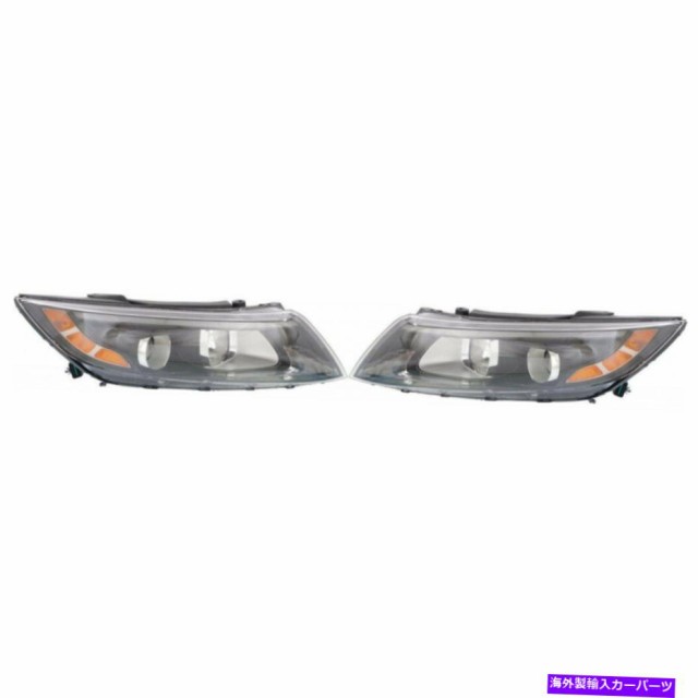 USヘッドライト Kia Optima Headlightアセンブリ2014 2015ペアLHとRHサイドハロゲンカーパ For Kia Optima Headlight Assembly 2