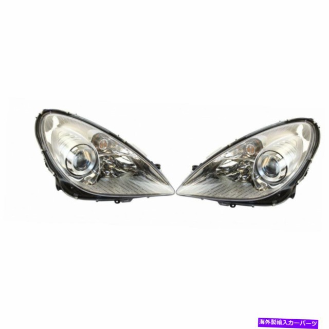 USヘッドライト MERCEDES-BENZ SLK280ヘッドライト2005-2011 PAIR用MB2502165 + MB2503165 Fits Mercedes-Benz SLK280 Headlight