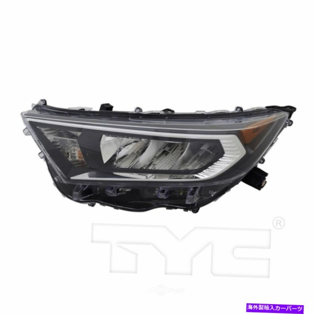 USヘッドライト ヘッドライトアセンブリ - レギュラーTYC 20-16956-00 FITS 19-20トヨタRAV4 Headlight Assembly-Regular TYC 20