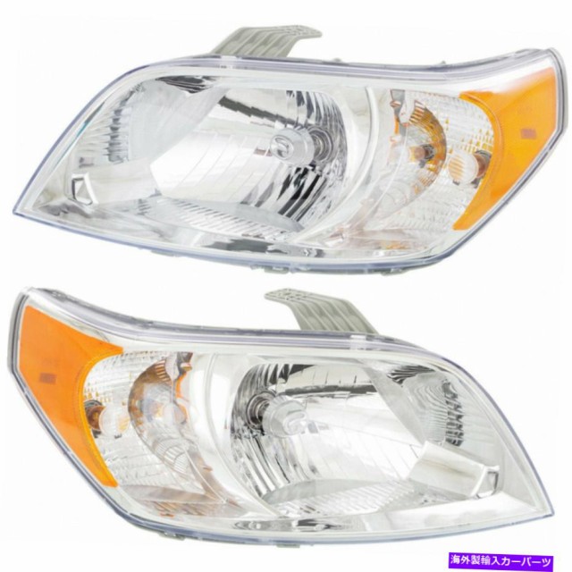 USヘッドライト Chevy Aveo5 Headlight 2010 2011 LHとRHペア/セットハロゲンCAPA GM2502354 For Chevy Aveo5 Headlight 2010 20