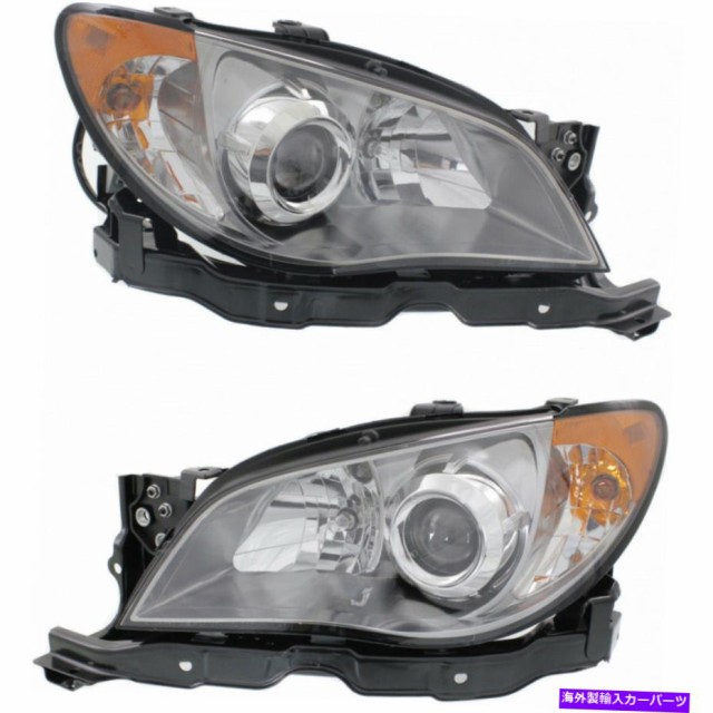 USヘッドライト Subaru Impreza Headlight 2006 LHとRHサイドペアハロゲンセダン/ワゴンカーパ For Subaru Impreza Headlight 20