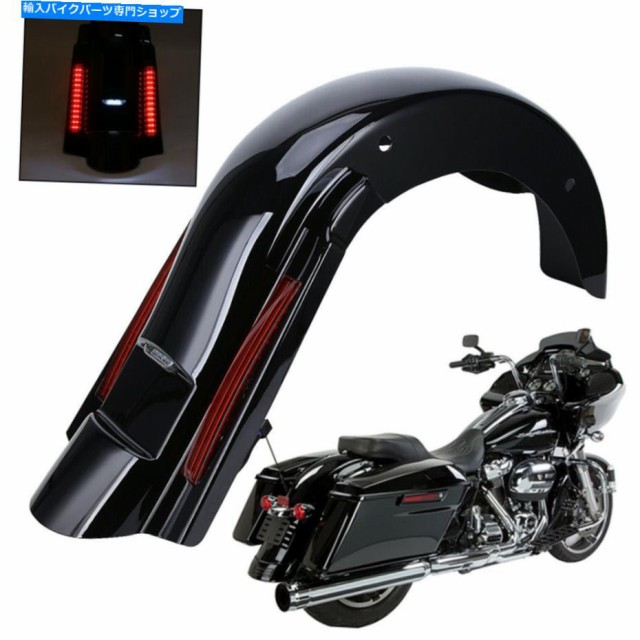 Rear Fender CVOスタイルLEDリアフェンダーシステムのハーレーツーリングロードストリートグライド1993-2008 CVO Style LED Rear