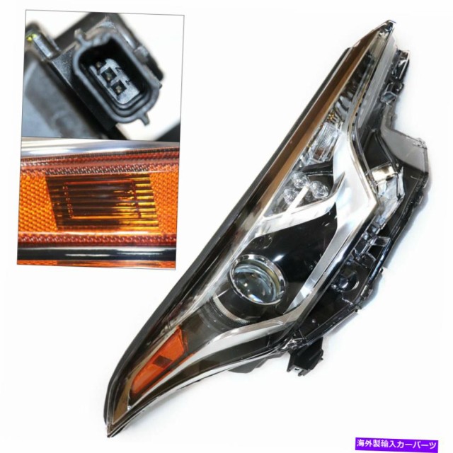 魅了 Usヘッドライト 右ヘッドライトヘッドライトフロントランプトヨタc Hr Chr 18 19無料船 Right Headlight Head Light Front L 海外ブランド