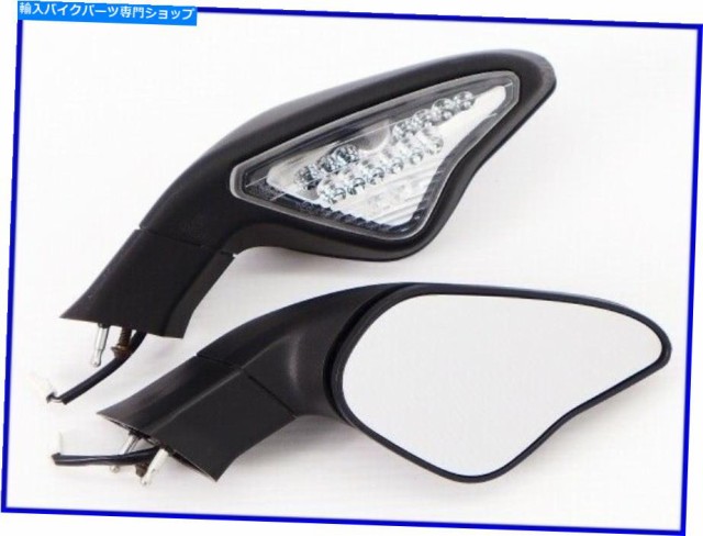 Mirror 2009 848 LEDビルトイン信号純正右＆左ミラーセット1098 1198 UUU 2009 848 LED Built-In Turn Signal Genuine Right & L