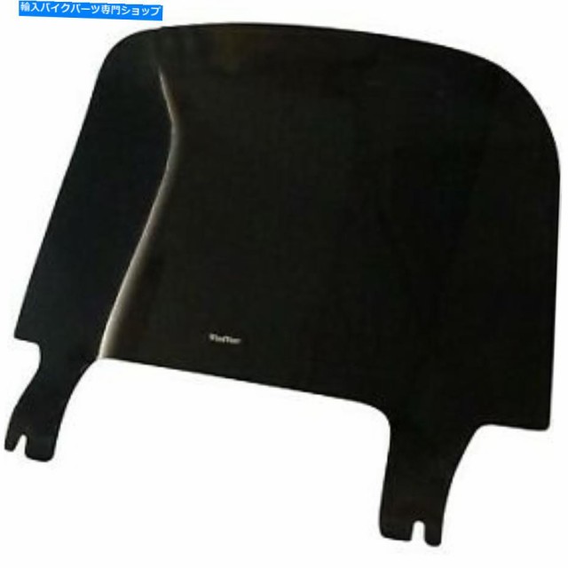 Windshield ウィンドベスト8 "ハーレーフロッズソフトスポーツグライド18-20 Wind Vest 8" Dark Smoke Windshield for Harley FL