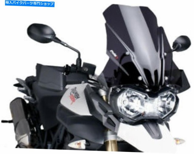 豪華で新しい Puigツーリングウィンドスクリーンダークスモーク5652f Windshield Puig 5652f Smoke Dark Windscreen Touring その他バイク用品 Sutevalle Org