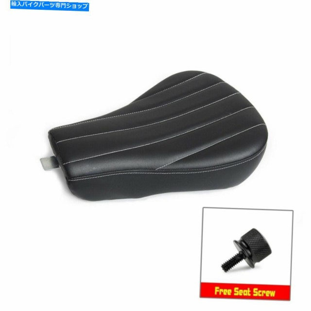 シート ハーレースポーツスターXL1200V LFのためのオートバイPUソロシートサドル72 12-15 Motorcycle PU Solo Seat Saddle For H