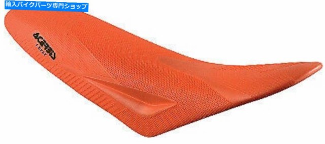 シート Acerbis Xシート（オレンジ）の部分＃2142030237 ACERBIS X-SEAT (ORANGE) PART# 2142030237 NEW