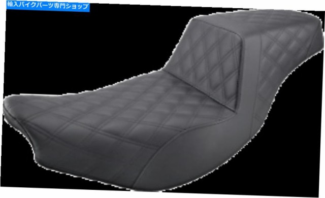 シート サドルメンLSステップアップシートブラックフルI14-07-175 Saddlemen LS-Step Up Seat Black Full I14-07-175