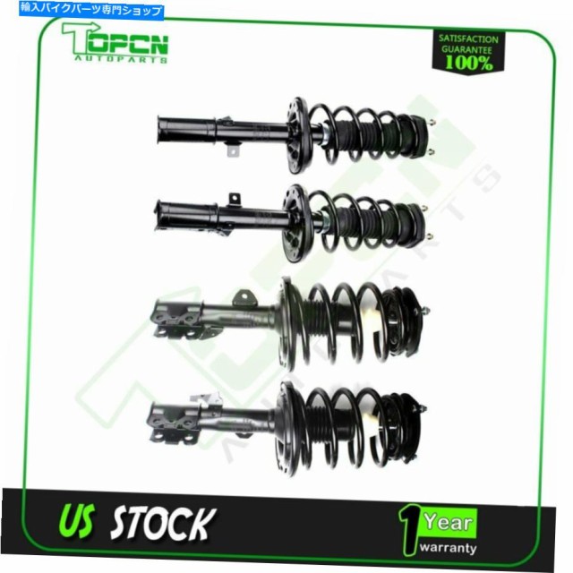 サスペンション 両方（4）完全なStruts Shocks＆Cool Springs W / Mount 04-06トヨタソララ Both (4) Complete Struts Shocks &