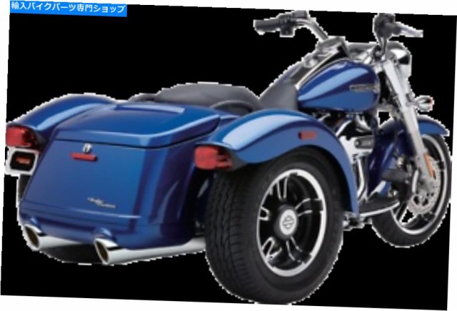 マフラー COBRA 909スリップオンマフラー（Chrome）6302 Cobra 909 Slip-On Mufflers (Chrome) 6302