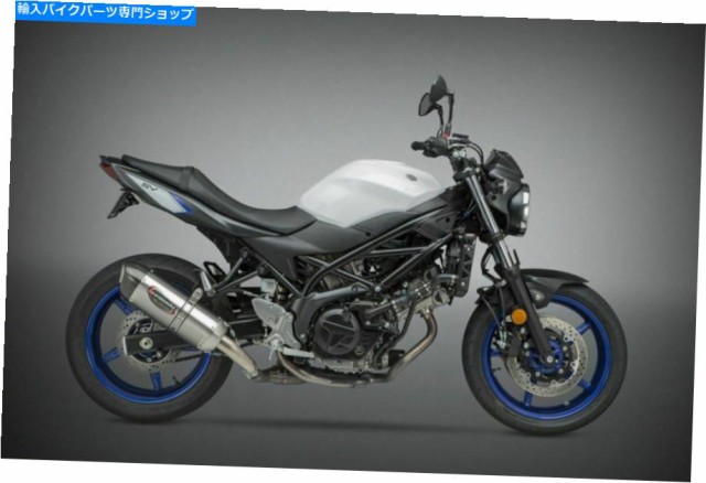 マフラー 吉村ストリートアルファスリップオン排気SS-SS-CFスズキSV650 2017-2020 11670BM52 Yoshimura Street Alpha Slip-On Ex