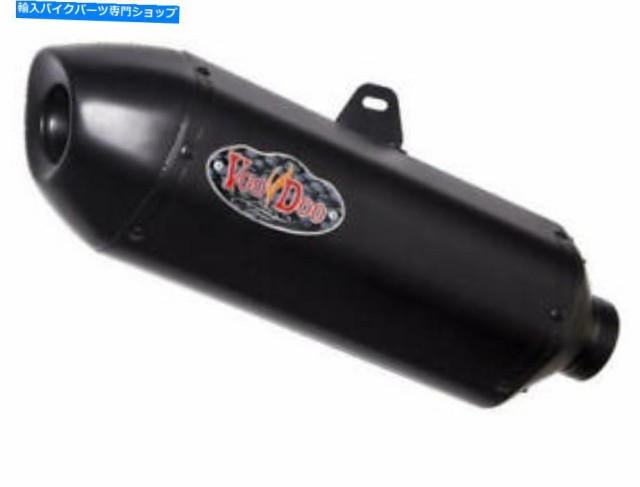 マフラー ブードーパフォーマンススリップオンマフラーブラックホンダCBR1000RR / CBR1000RR ABS VooDoo Performance Slip-On Mu