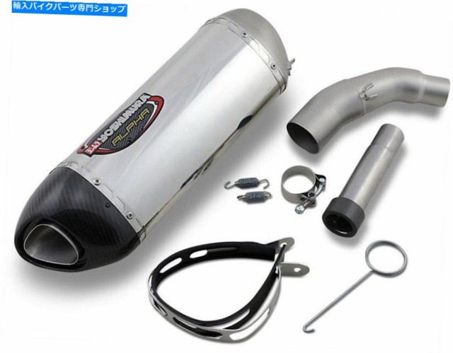 マフラー 鈴木SV 650 SV 650 x 11670bm521のマフラー排気の吉村アルファスリップ Yoshimura Alpha Slip On Muffler Exhaust For