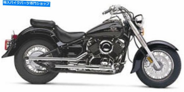 マフラー コブラドラッグパイプスリップオンマフラークロム＃2273 Yamaha V-STAR 1100 2006-2009 Cobra Drag Pipes Slip-On Muff