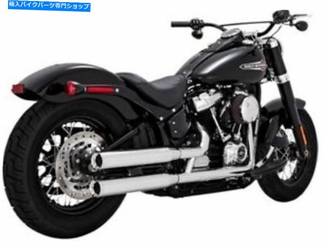 マフラー バンス＆ハインズエリネーター300スリップデュアルエキゾーストマフラークローム16712 Vance & Hines Eliminator 300 S