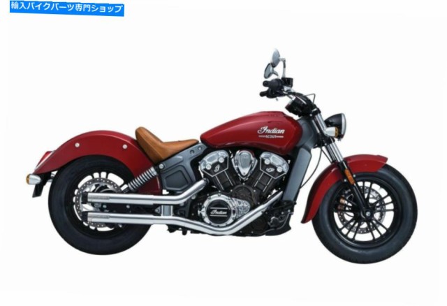 マフラー クレアキンクラッシャーMaverick Chromeスリップオンマフラー排気パイプインドスカウト Kuryakyn Crusher Maverick Chr