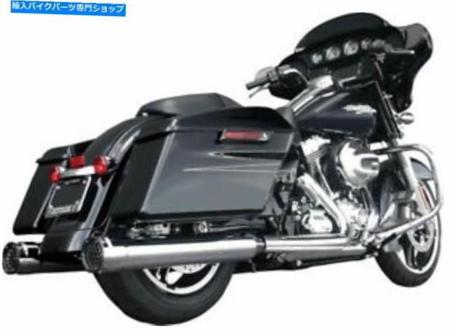 マフラー Firebrand 4 "Grand Prix Mufflers Harley Touringモデル09-16 Chrome FIREBRAND 4" Grand Prix Mufflers HARLEY Touri