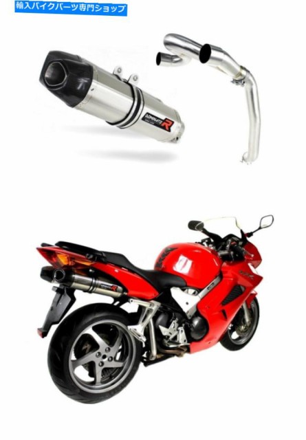 マフラー 排気サイレンサーマフラードミネーターHP1ホンダVFR 800 V-TEC 02-13 + DBキラー Exhaust silencer muffler DOMINATOR