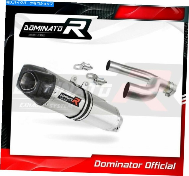 マフラー 排気サイレンサーマフラードミネーターHP1 Aprilia SL 750 Shiver 07-16 + DBキラー Exhaust silencer muffler DOMINAT