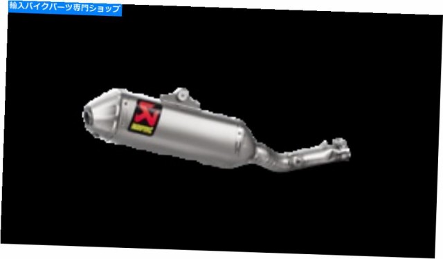 マフラー Akrapovicチタンスリップオンマフラー川崎KX250F - S-K2SO9-BNTA Akrapovic Titanium Slip-On Muffler for 2017-19 Kaw