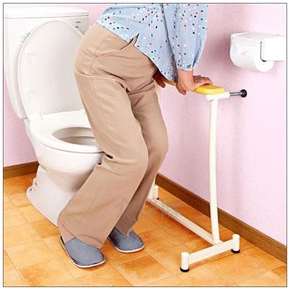 介護用品 置楽手すり トイレ用手すり 工事不要 簡単設置の通販はau Wowma ワウマ タノシニア 健康館 商品ロットナンバー