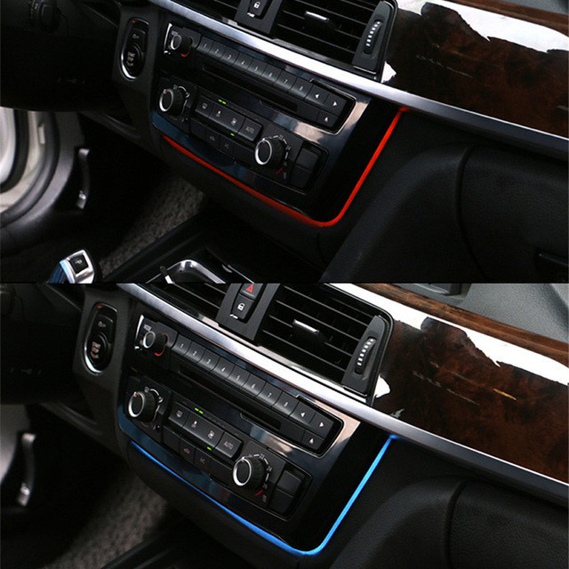 正規激安 カーボンセンターコンソールー Ac パネルライト青とオレンジ2色 Bmw 3 4 シリーズf30 F31 F35 F32 F33 F36 F34 F80 F Flci 最新人気 Eldfx Com