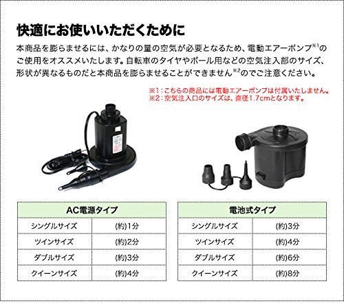 送料無料 Fieldoor エアベッド エアーベッド シングル ツイン ダブル クイーン キャンプ 来客用 車中泊 アウトドア エアーマットレス の通販はau Pay マーケット Sflow 商品ロットナンバー