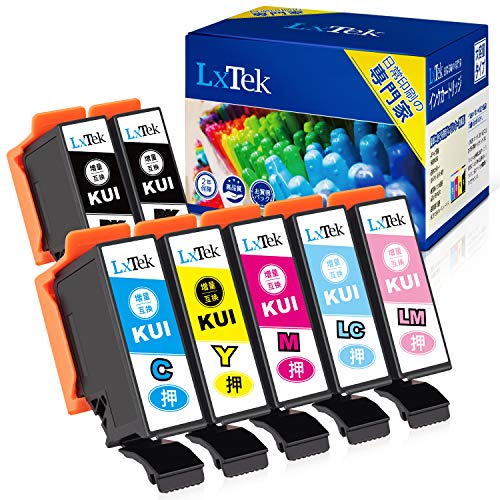 Epson用 エプソン Kui 6cl L インクカートリッジ 7本セット 6色セット黒1