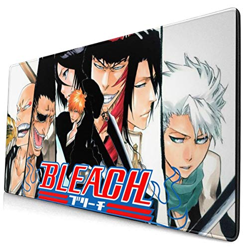送料無料 Bleach 死神 大型マウスパッド テーブルクロス アニメ 人気キ 店舗 防水 周辺機器 漫画 ゲーム 滑り止 パソコン