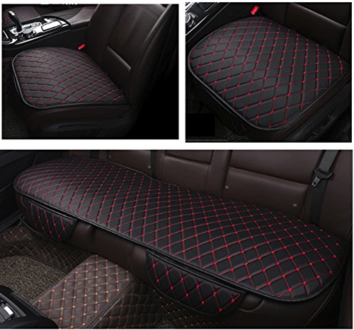 送料無料 World Imp Motor 車用 前後座 3枚組 Puレザー カーシート カバー セット 簡単設置 前座席用2枚 後部座席用1枚 通気性 竹炭 の通販はau Pay マーケット Plus One 商品ロットナンバー