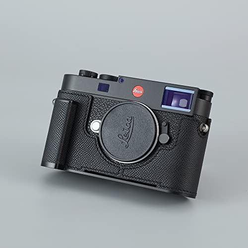 対応 Leica ライカ M11 カメラケース カメラカバー カメラバッグ カメラホルダー フランスのepsomカーフスキン * メタルベース
