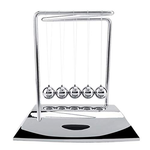 送料無料 Fulilie ニュートンのゆりかご 振り子 ニュートンバランス ボール 衝撃玉 物理玩具 ステンレス インテリア オブジェ Silverの通販はau Pay マーケット Rebuild Store 商品ロットナンバー