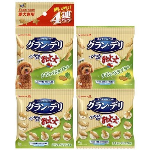 21新作 グラン デリ ワンちゃん専用おっとっと チキン ベジタブル味 6g入 4連パック 32セット 犬のおやつ サプリメント New限定品 Www Iacymperu Org